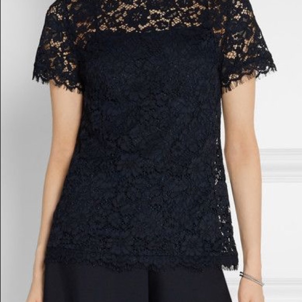 Micheal Kors Black Lace top